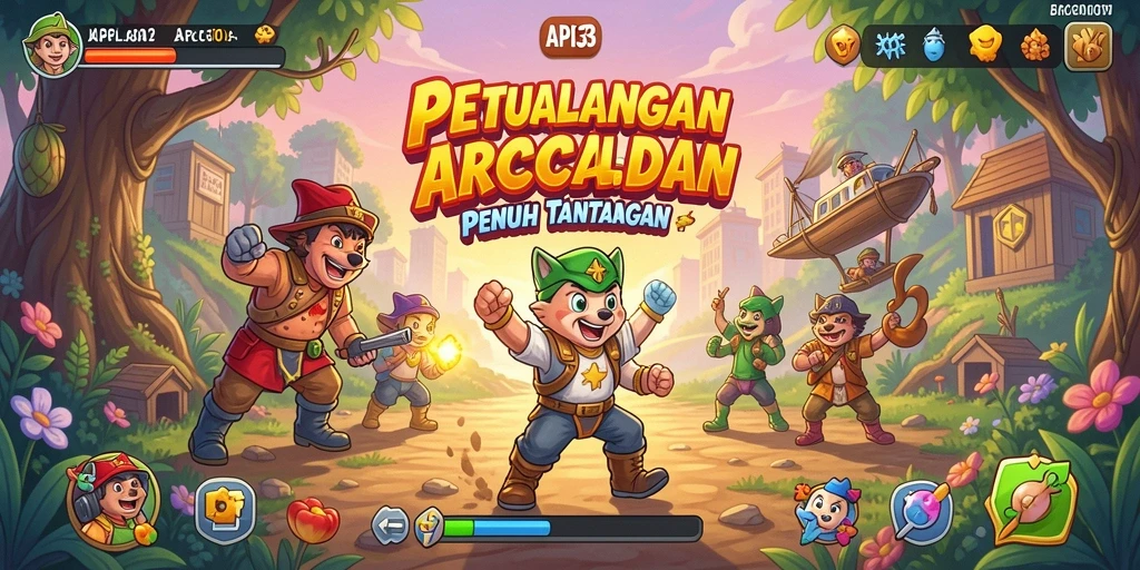 Tampilan antarmuka API33 yang menarik dan intuitif.