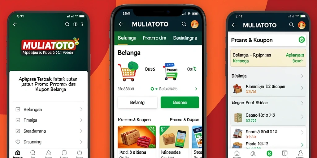 Screenshot antarmuka MULIATOTO menampilkan daftar promo menarik.