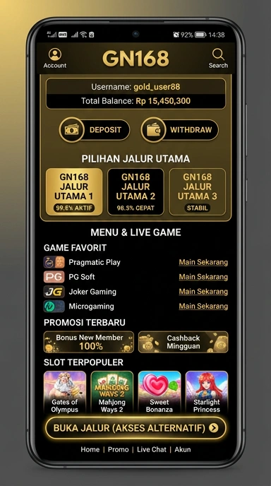 Tautan Alternatif untuk Akses gn168 yang Aman