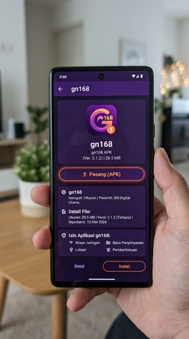 Unduh dan Instal APK gn168 untuk Android Indonesia
